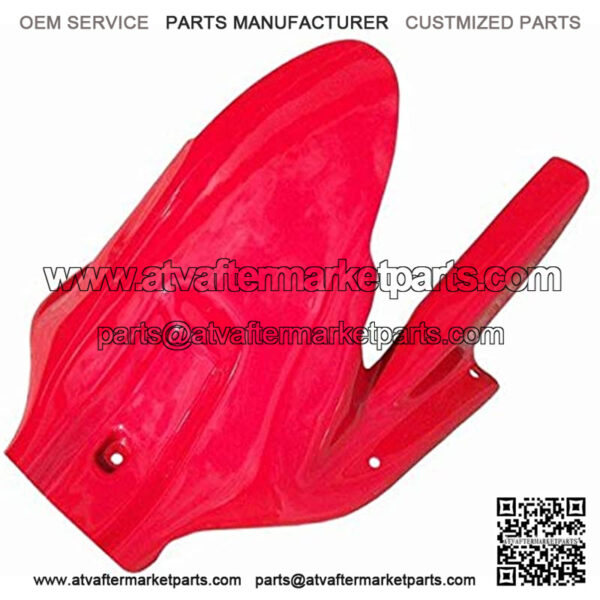 HUGSCBR1KRR0406WR Winning Red ABS Plastic Rear Tire Hugger for Honda CBR 1000RR