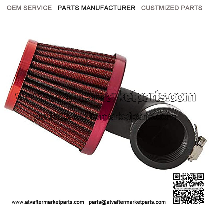 35mm Air Filter 50cc 2 Stroke 90 degree angled Scooter Motorcycle ATV ...