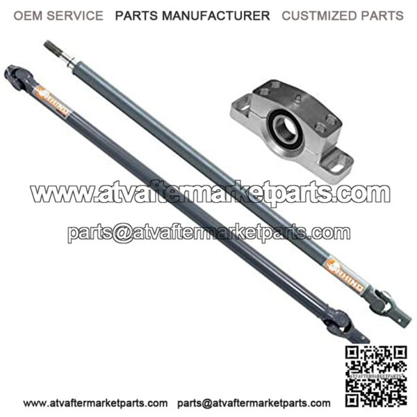 U Series Heavy Duty Rhino Driveline Prop Shaft for Polaris RZR XP 4 1000-4 Seater ONLY - Front and Rear - With Aluminum Carrier Bearing - Made With 4130 Chromoly